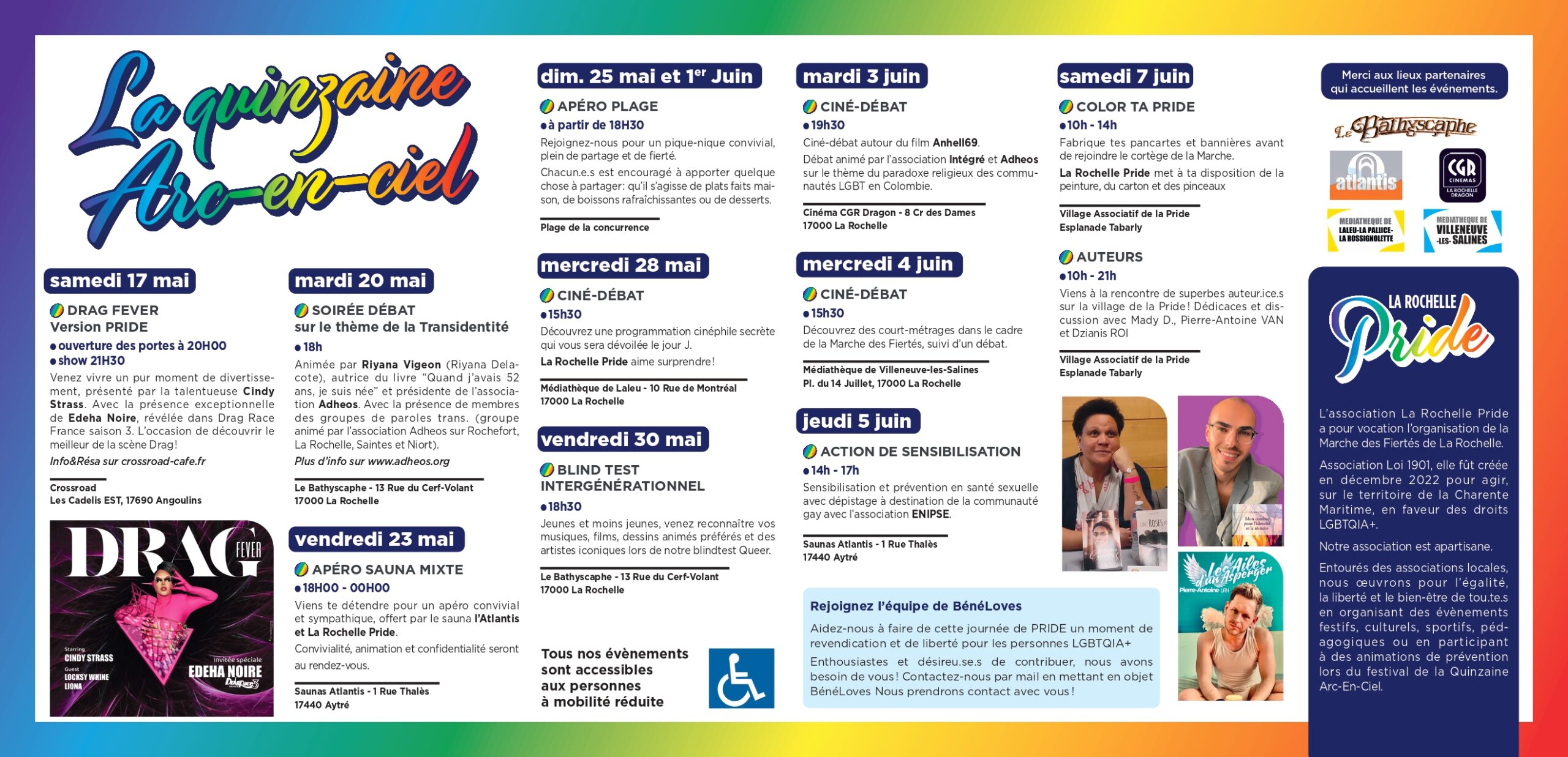 Programme La Quinzaine Arc-en-ciel 2